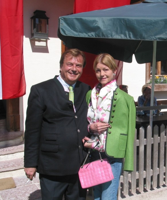 Michael Aufhauser mit Beatrice Bürchler-Keller