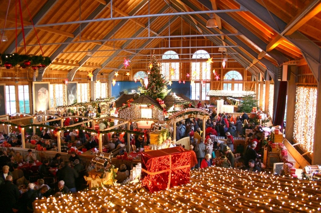 Gut Aiderbichl Weihnachtsmarkt im Jahr 2004
