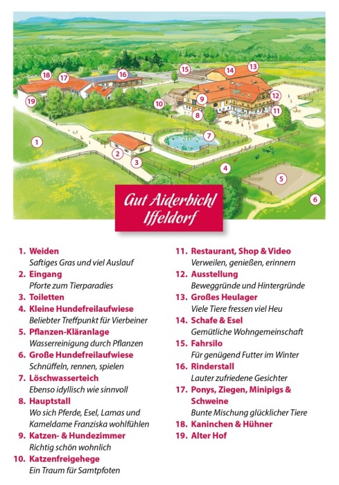 Gut Aiderbichl Iffeldorf térkép