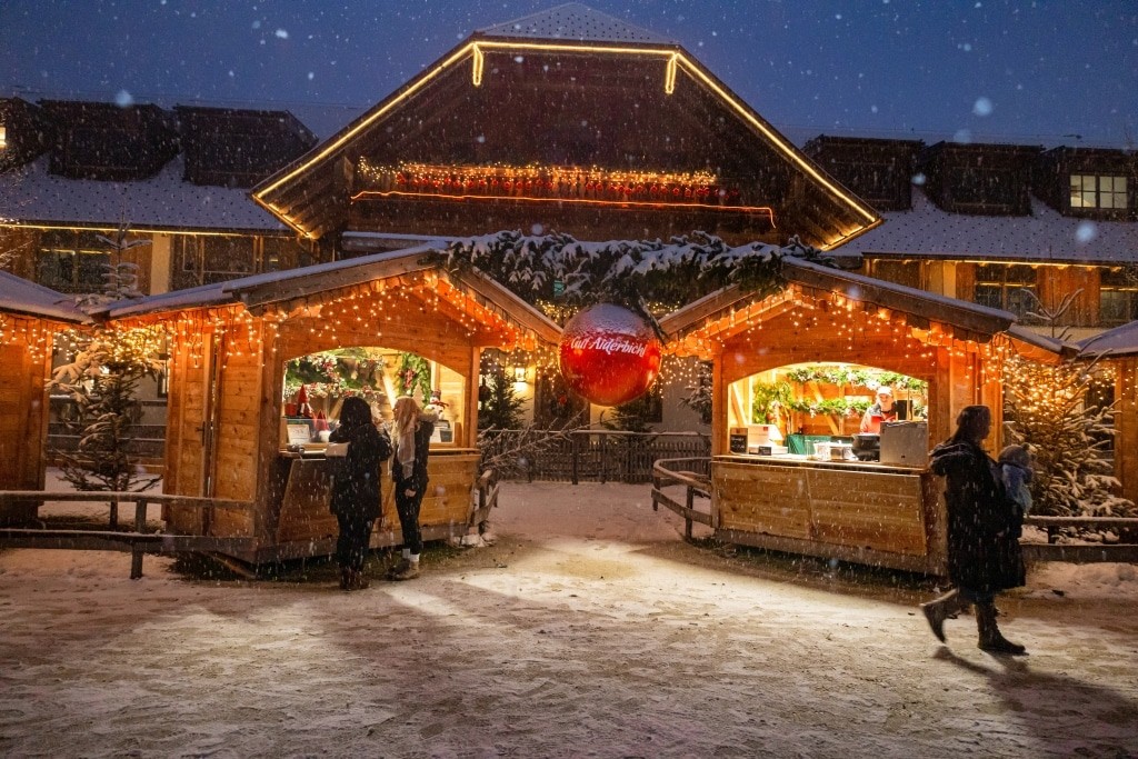 Christmas market at Gut Aiderbichl Henndorf